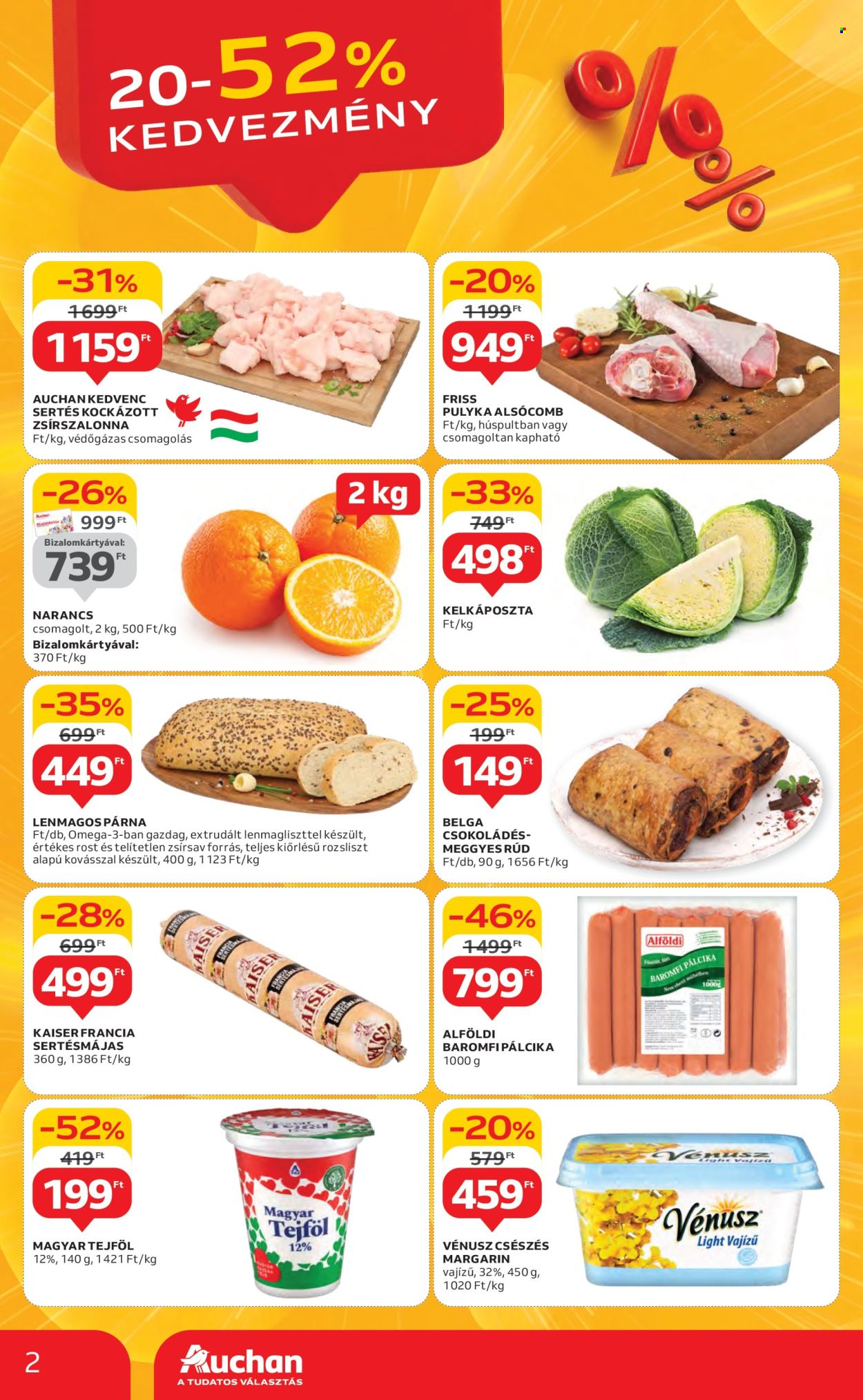 Auchan akciós újságok - 2025.02.20 - 2025.02.26. Oldal 2