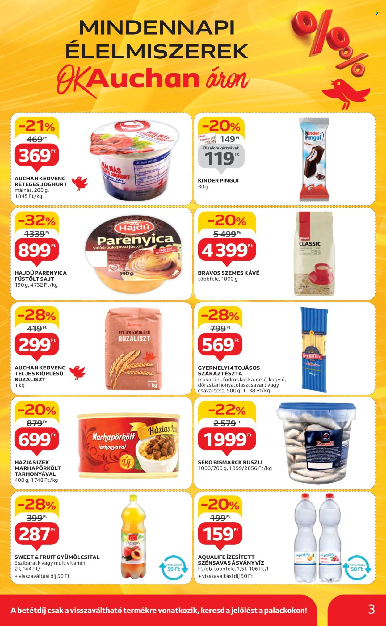 Auchan akciós újságok - 2025.02.20 - 2025.02.26. Oldal 3