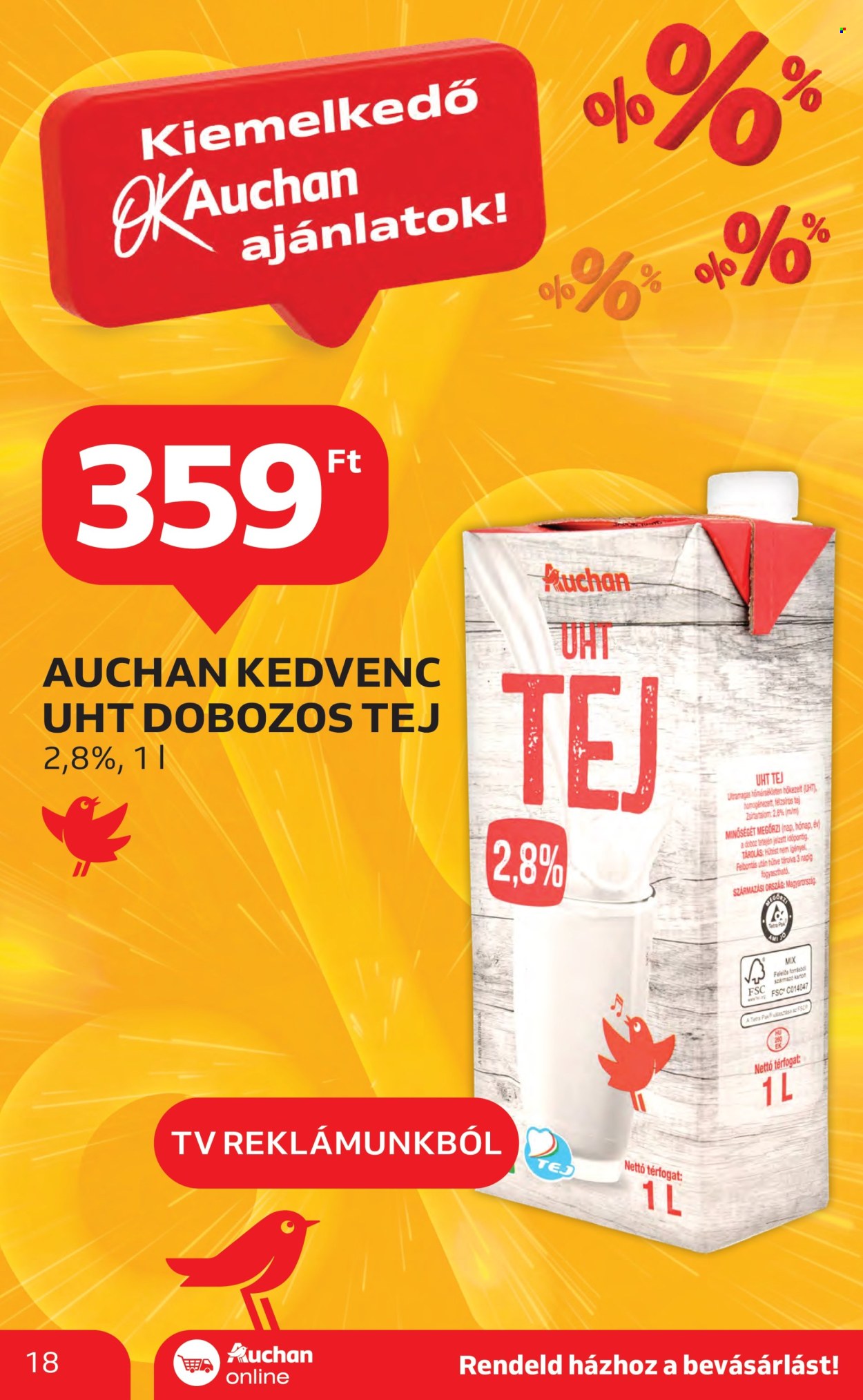 Auchan akciós újságok - 2025.02.20 - 2025.02.26. Oldal 18