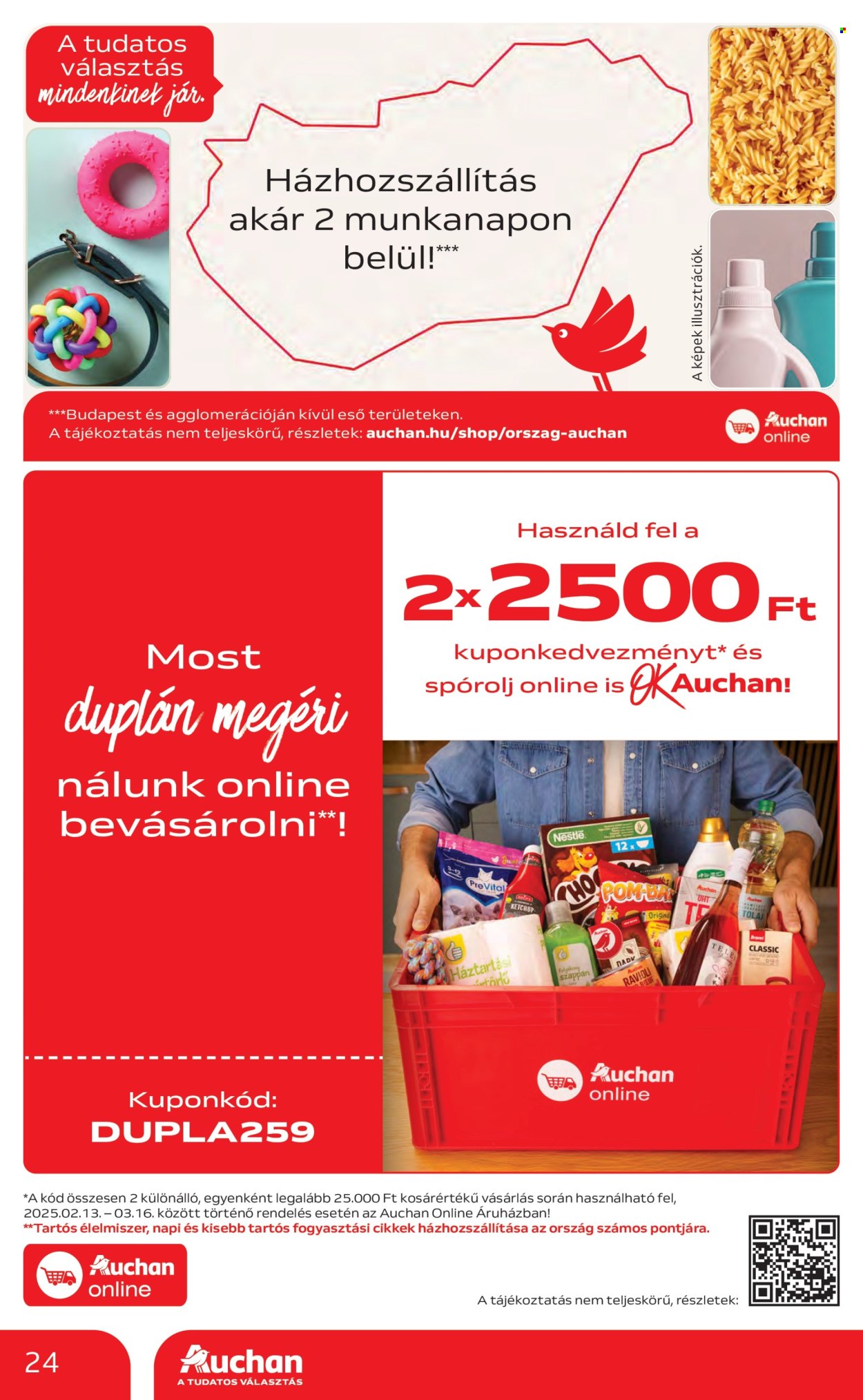 Auchan akciós újságok - 2025.02.20 - 2025.02.26. Oldal 24
