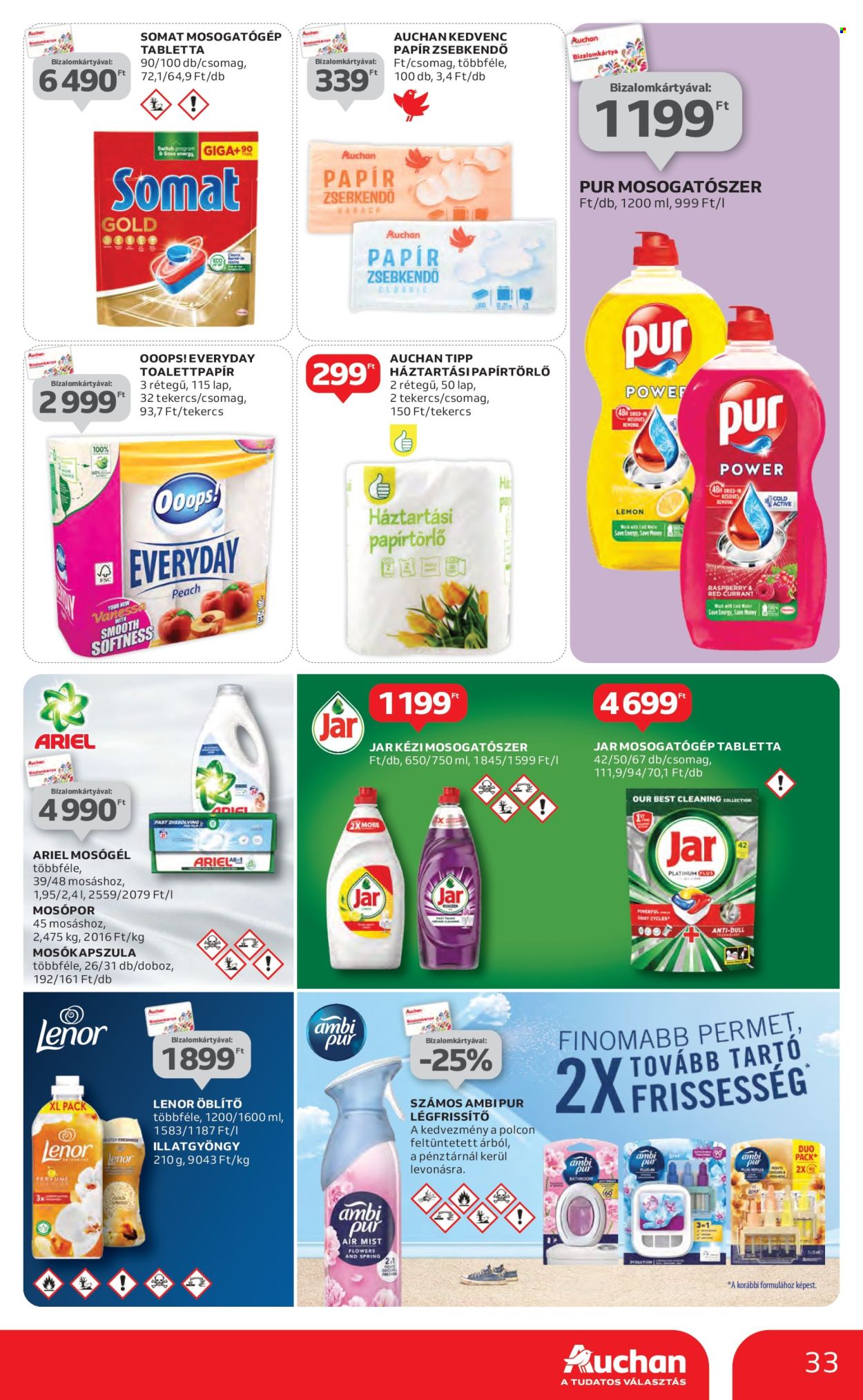 Auchan akciós újságok - 2025.02.20 - 2025.02.26. Oldal 33