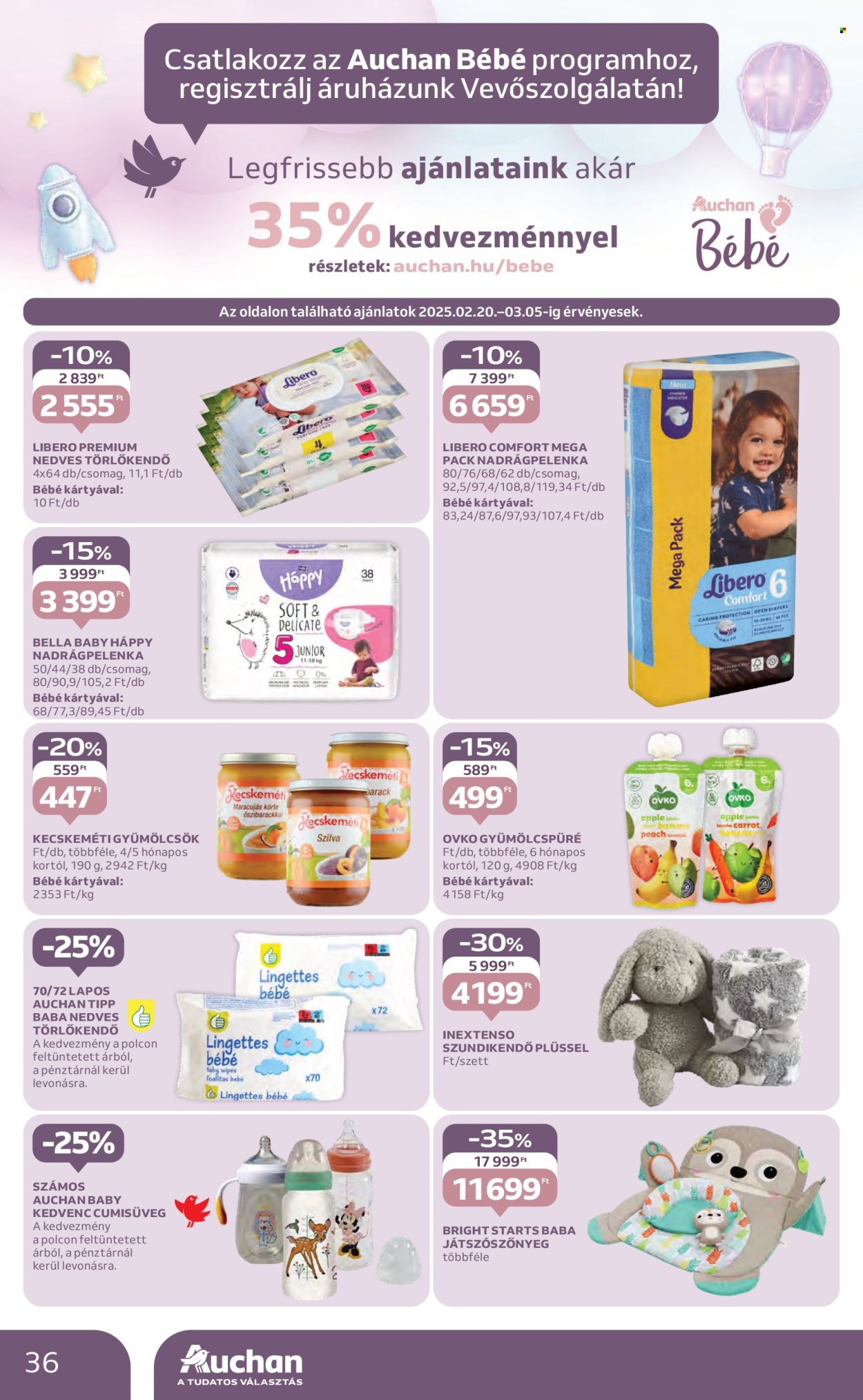 Auchan akciós újságok - 2025.02.20 - 2025.02.26. Oldal 36