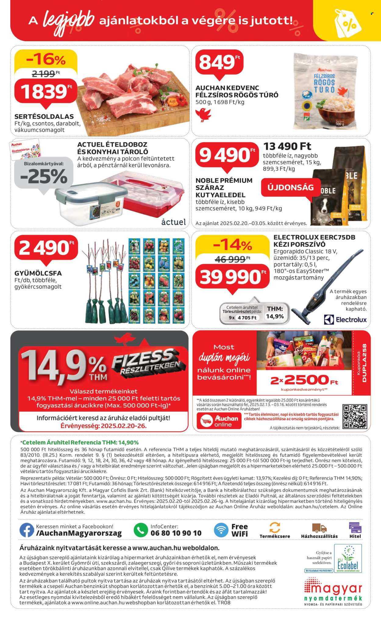 Auchan akciós újságok - 2025.02.20 - 2025.02.26. Oldal 48
