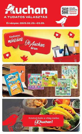 Újság Auchan - 2025.02.20 - 2025.03.05.
