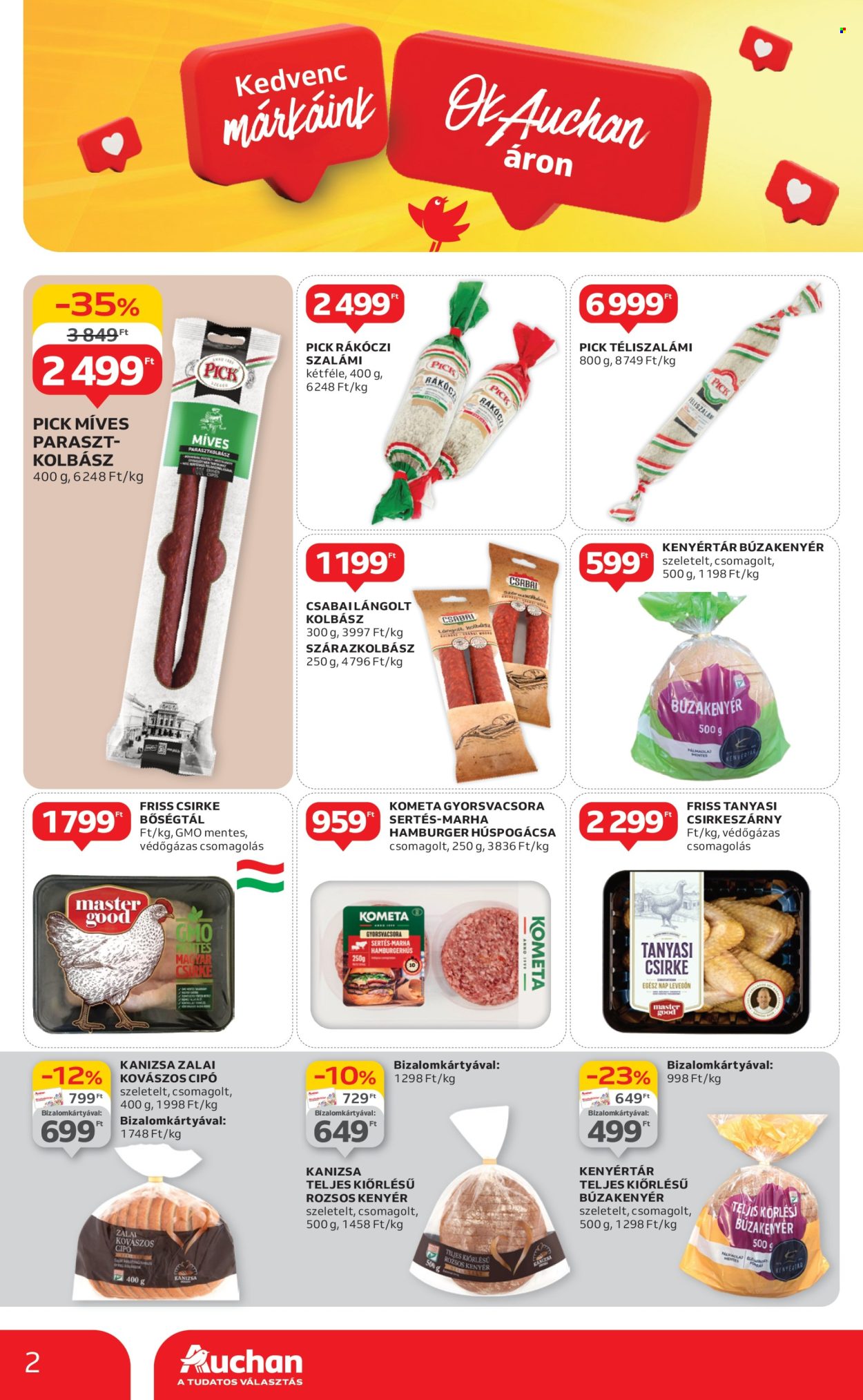 Auchan akciós újságok - 2025.02.20 - 2025.03.05. Oldal 2