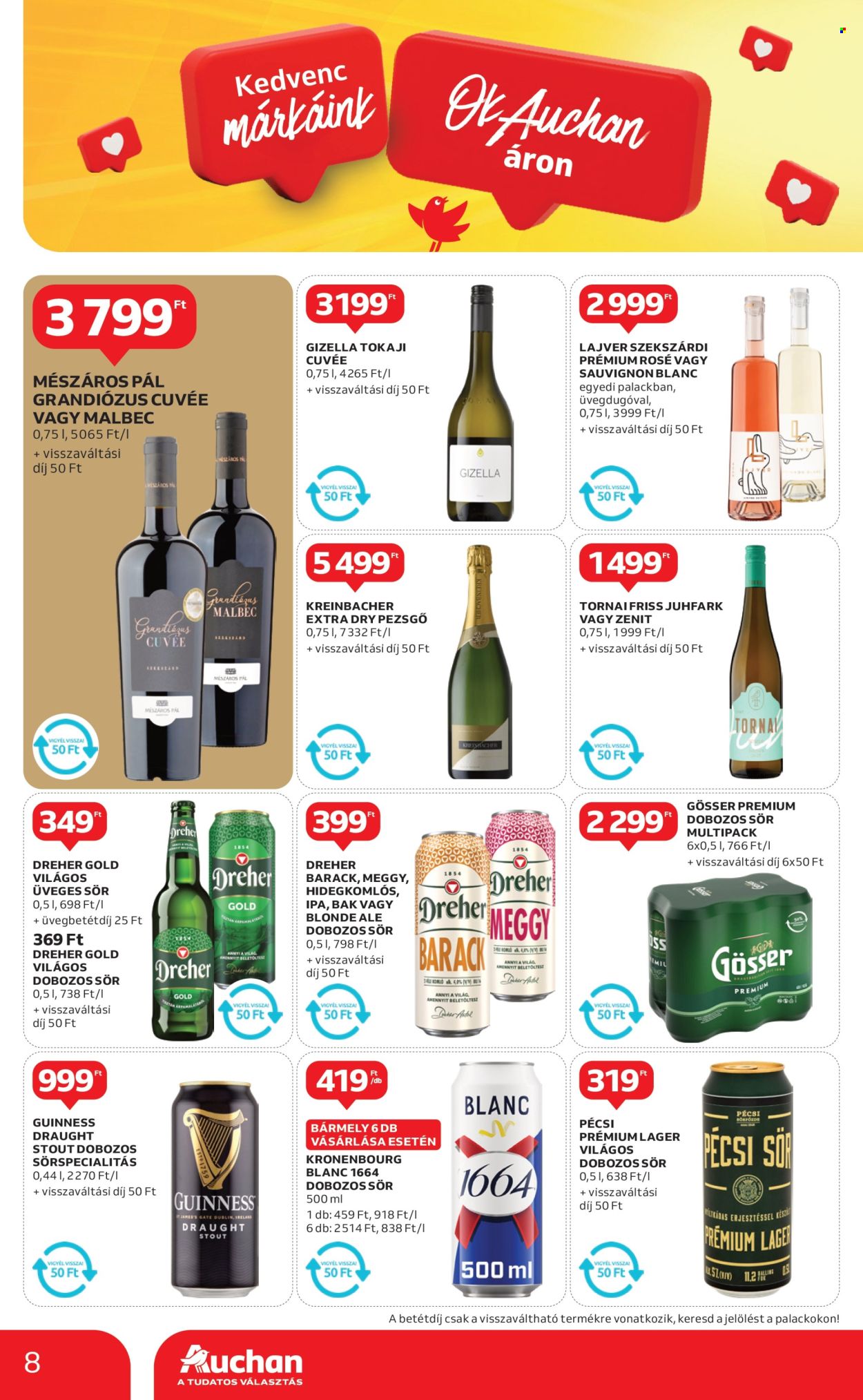 Auchan akciós újságok - 2025.02.20 - 2025.03.05. Oldal 8