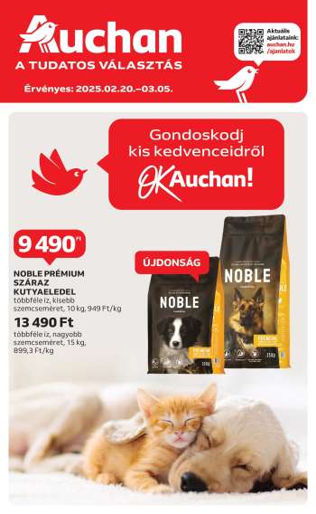 Újság Auchan - 2025.02.20 - 2025.04.06.