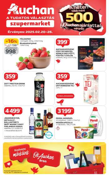 Újság Auchan - 2025.02.20 - 2025.02.26.