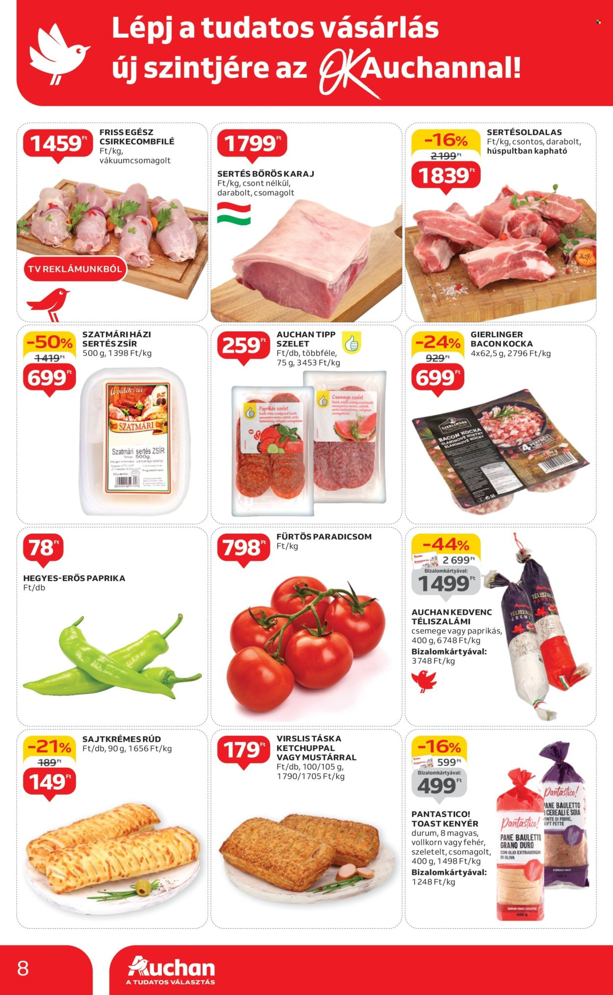 Auchan akciós újságok - 2025.02.20 - 2025.02.26. Oldal 8