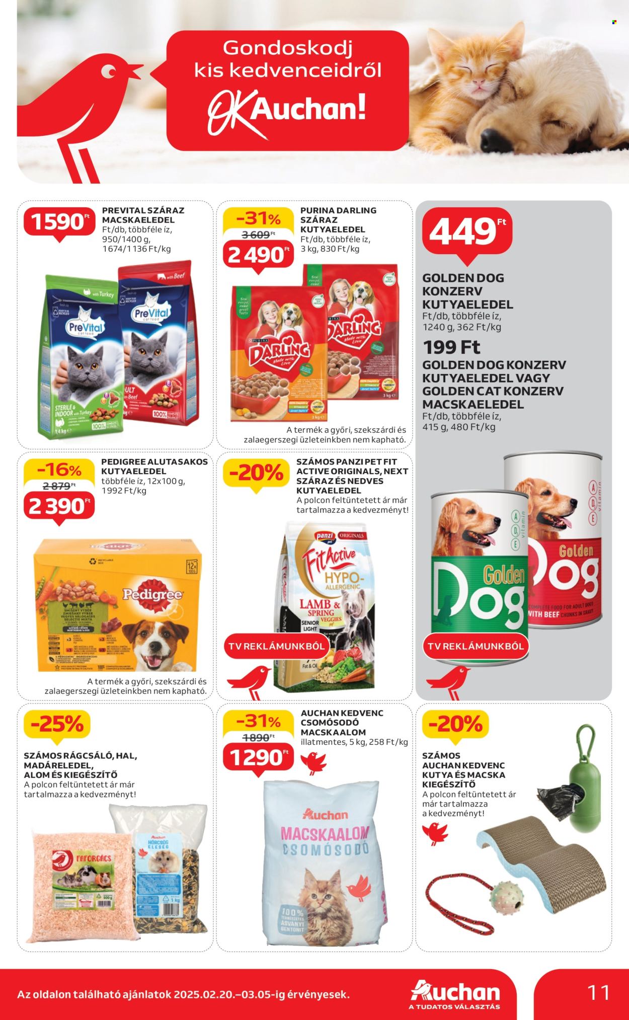Auchan akciós újságok - 2025.02.20 - 2025.02.26. Oldal 11