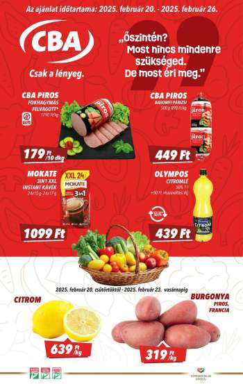 Újság CBA - 2025.02.20 - 2025.02.26.