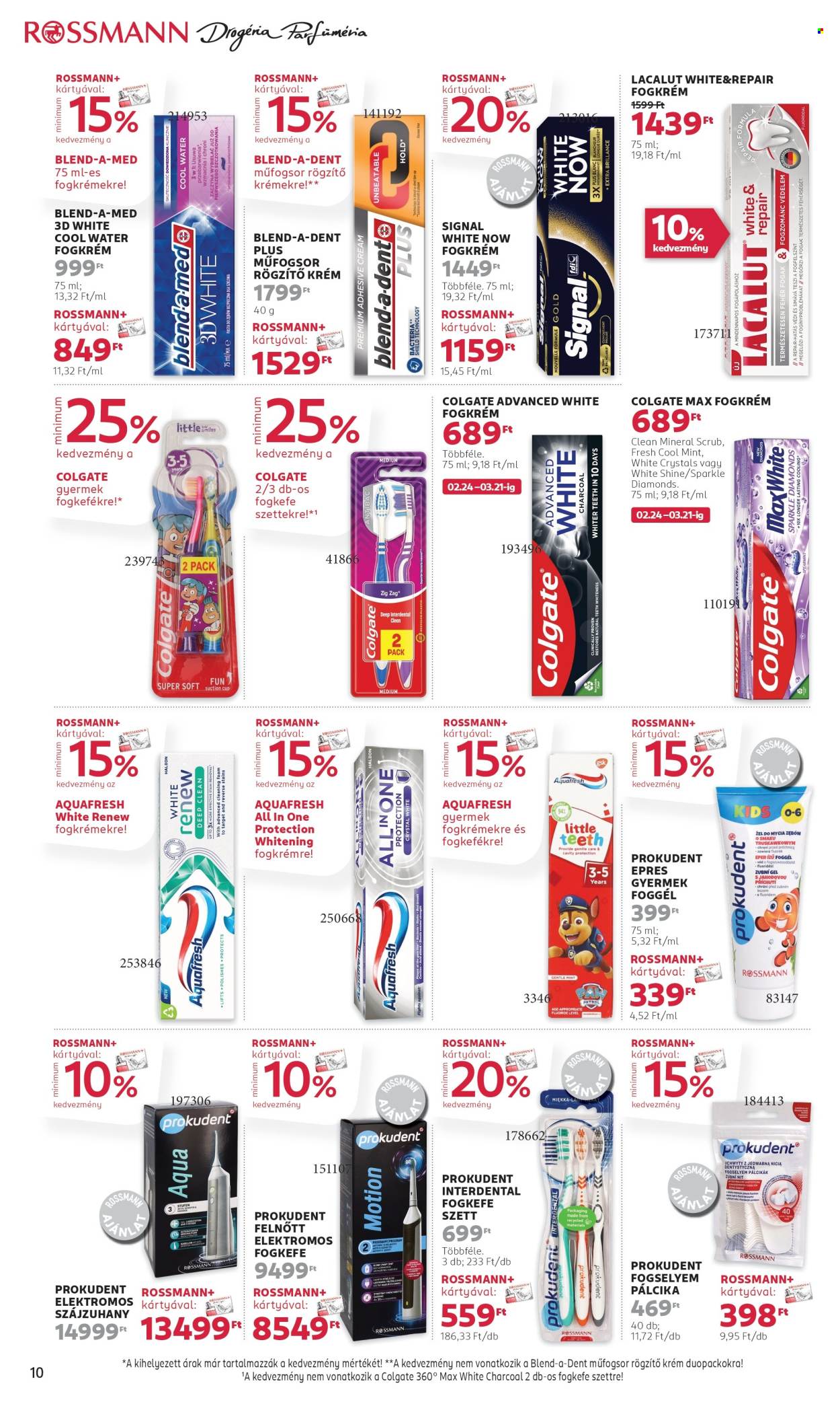 Rossmann akciós újságok - 2025.02.24 - 2025.03.07. Oldal 12