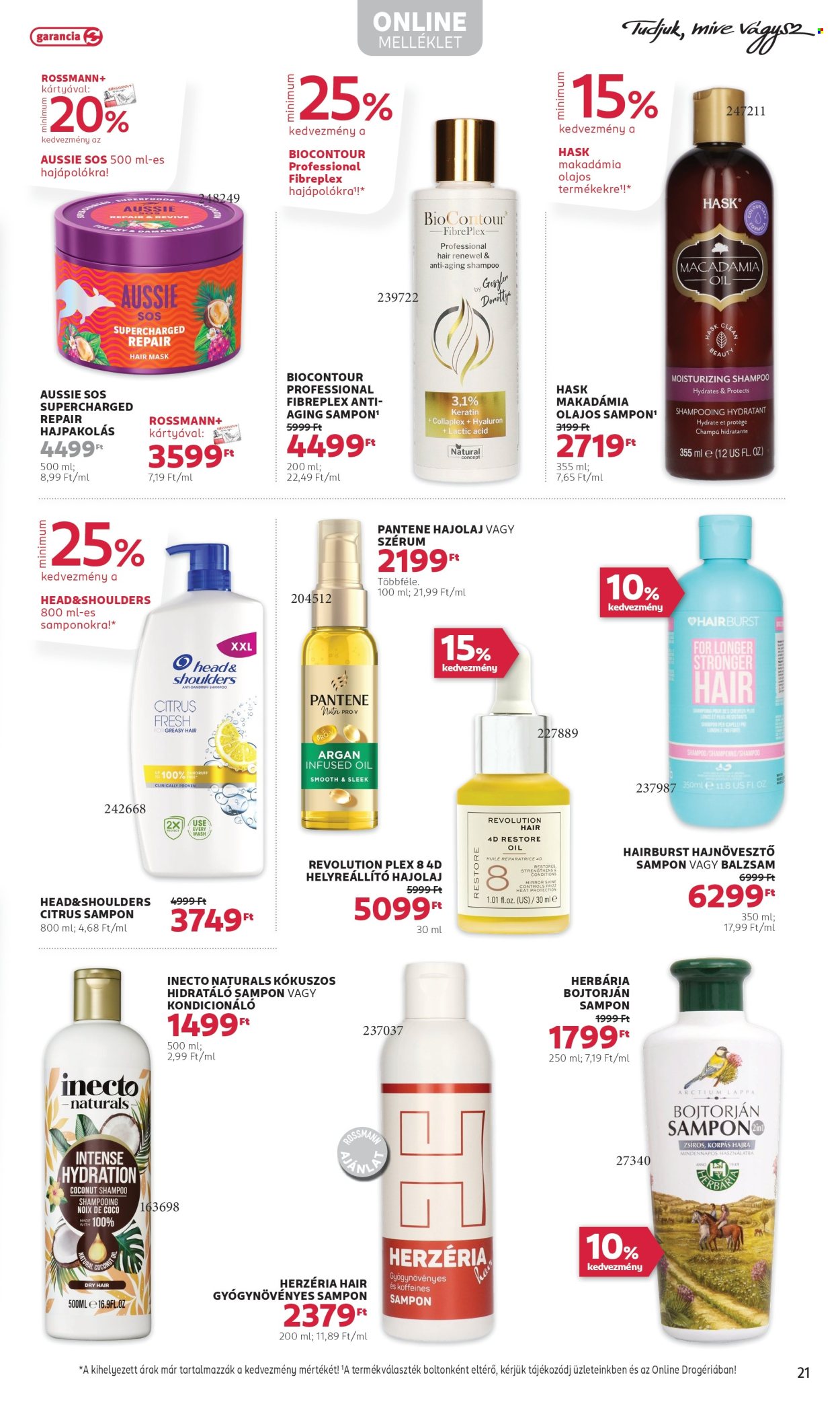 Rossmann akciós újságok - 2025.02.24 - 2025.03.07. Oldal 23
