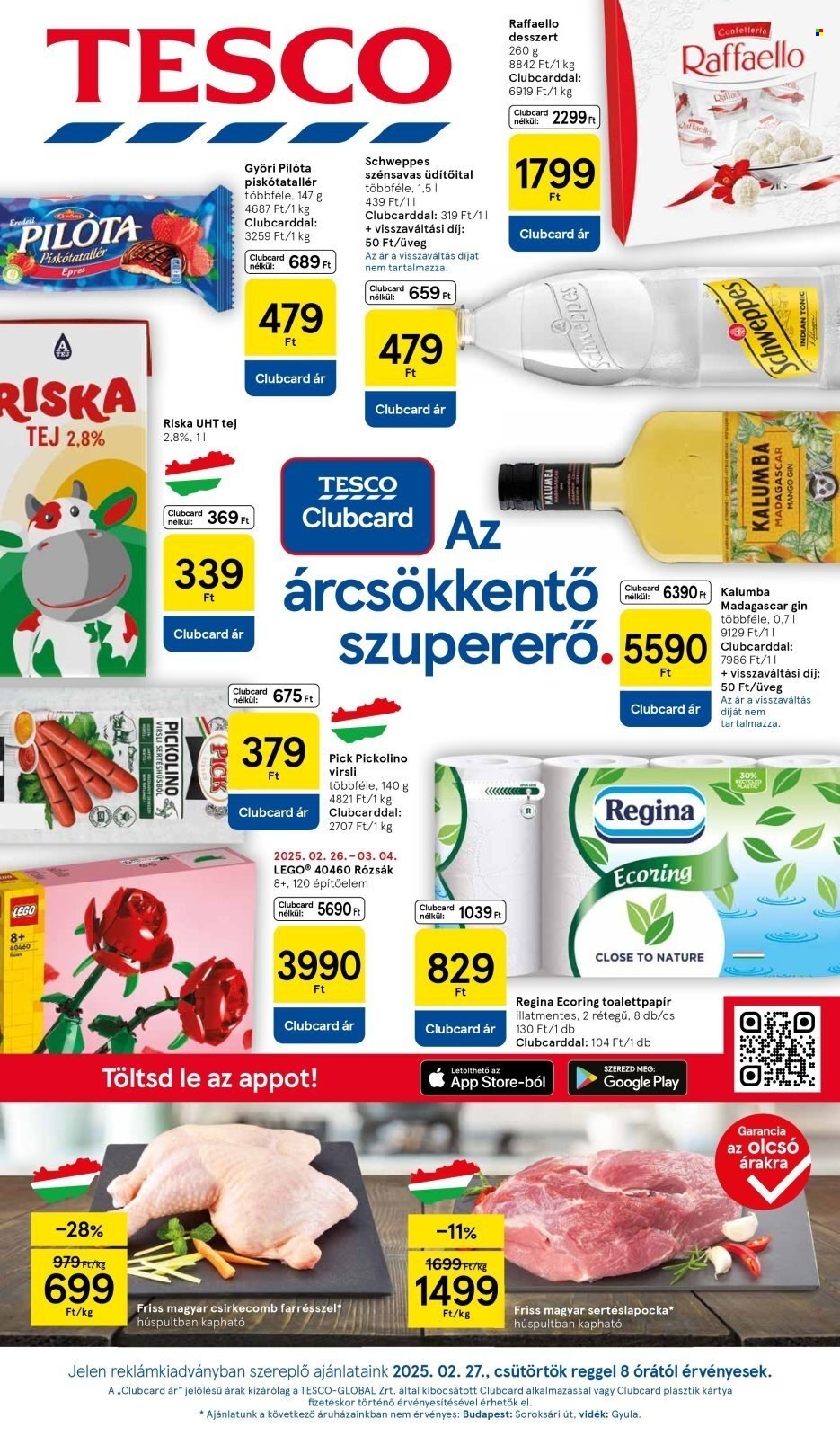 TESCO akciós újságok - 2025.02.27 - 2025.03.05. Oldal 1