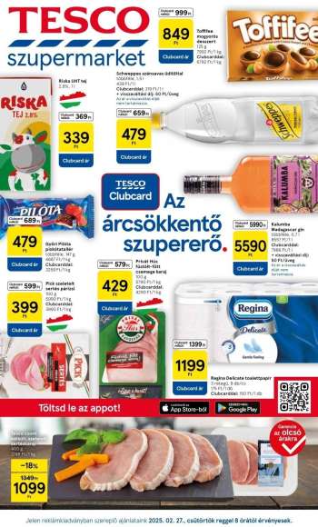 Újság TESCO - 2025.02.27 - 2025.03.05.