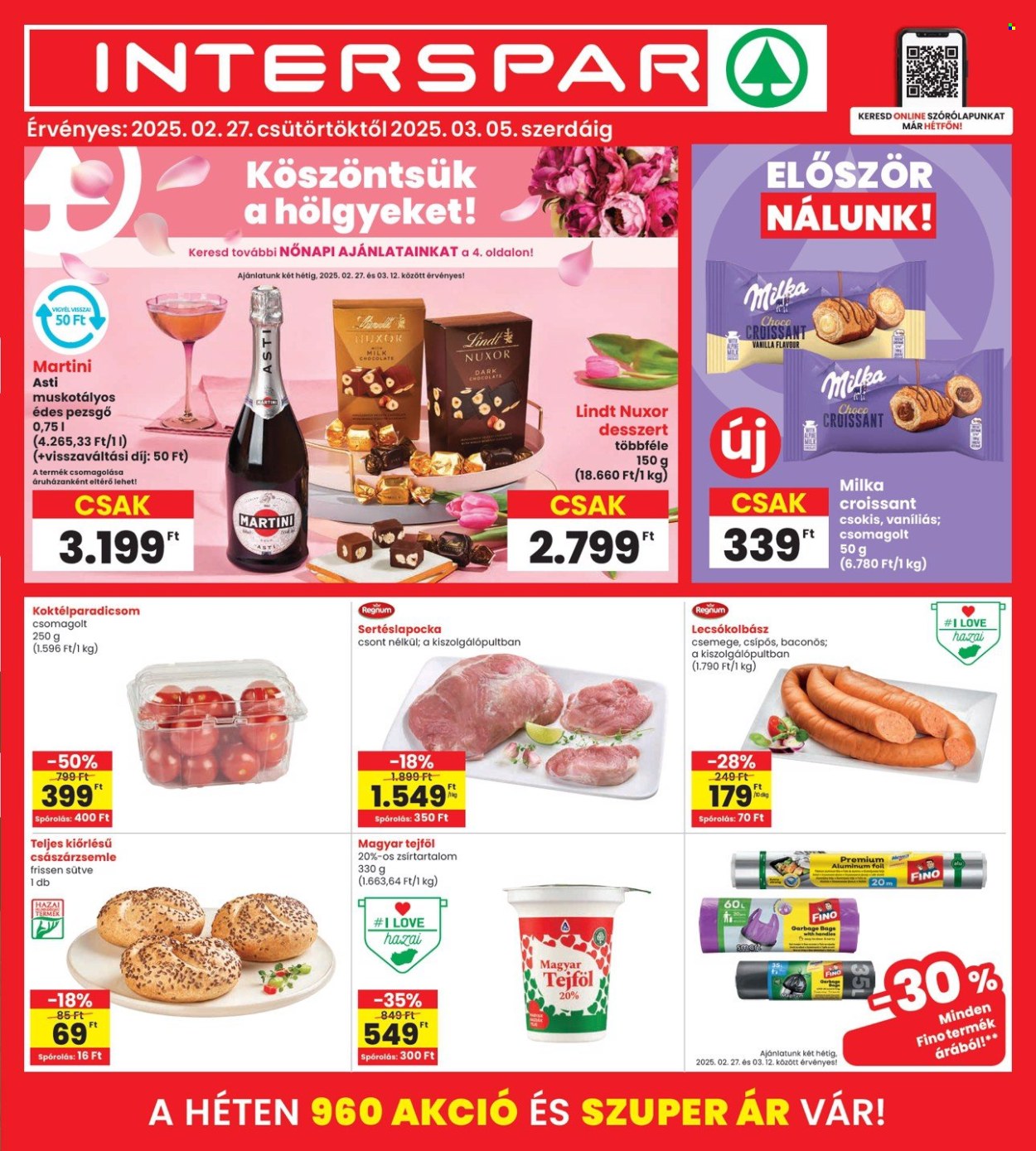 INTERSPAR akciós újságok - 2025.02.27 - 2025.03.05. Oldal 1