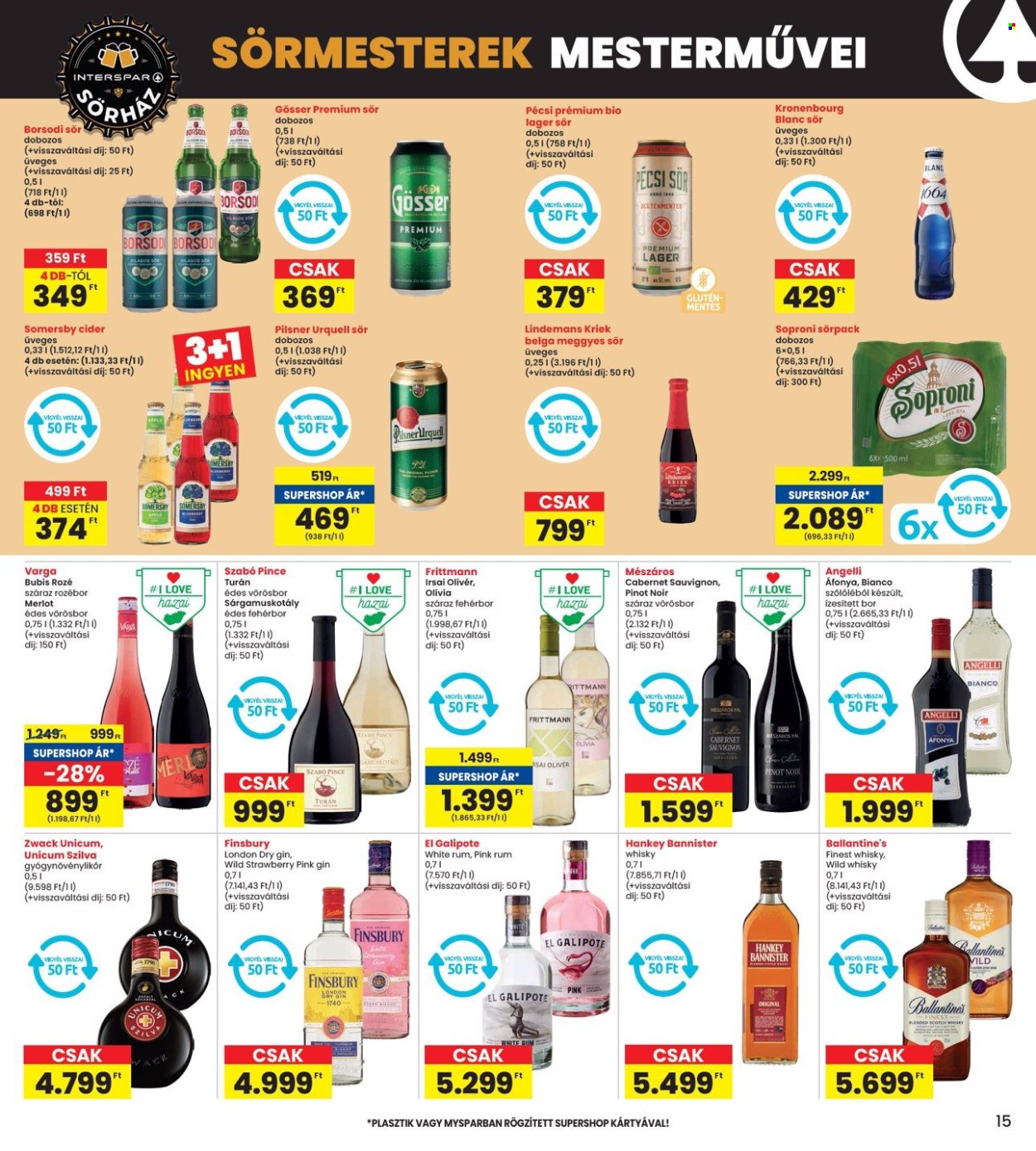 INTERSPAR akciós újságok - 2025.02.27 - 2025.03.05. Oldal 15