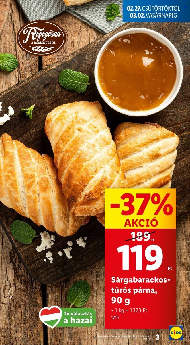 Lidl akciós újságok - 2025.02.27 - 2025.03.05. Oldal 3