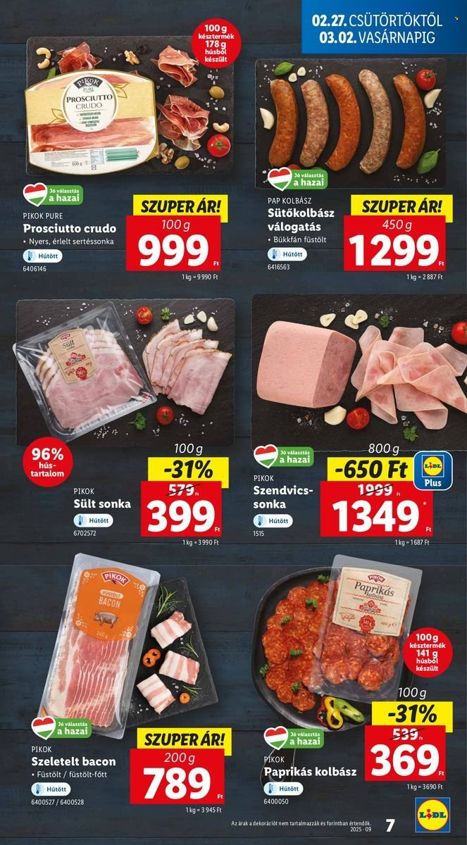 Lidl akciós újságok - 2025.02.27 - 2025.03.05. Oldal 7