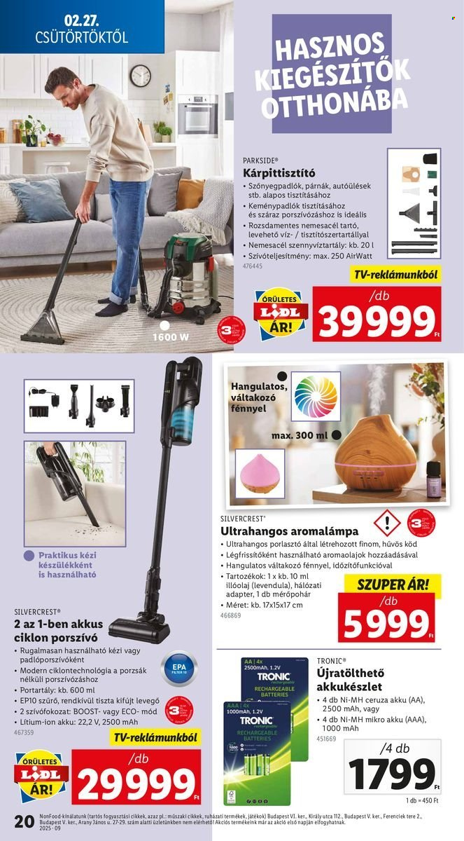 Lidl akciós újságok - 2025.02.27 - 2025.03.05. Oldal 20
