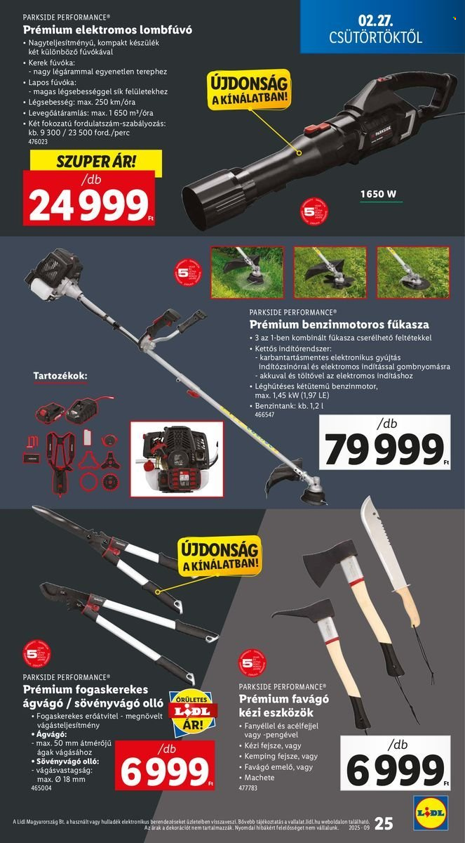 Lidl akciós újságok - 2025.02.27 - 2025.03.05. Oldal 25