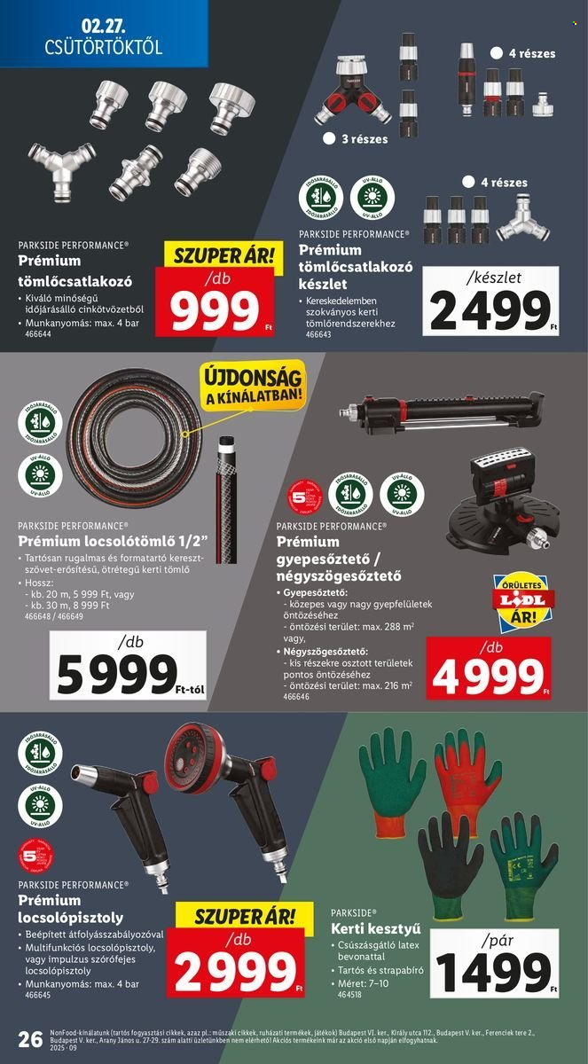 Lidl akciós újságok - 2025.02.27 - 2025.03.05. Oldal 26