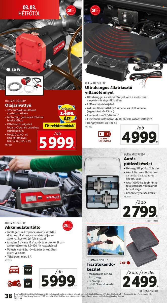 Lidl akciós újságok - 2025.02.27 - 2025.03.05. Oldal 38