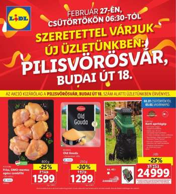 Újság Lidl - 2025.02.27 - 2025.03.02.