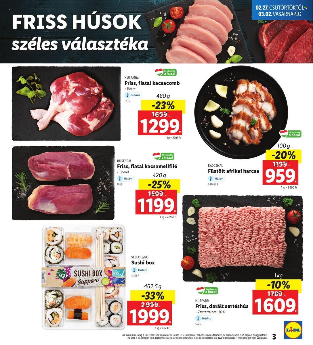 Lidl akciós újságok - 2025.02.27 - 2025.03.02. Oldal 3