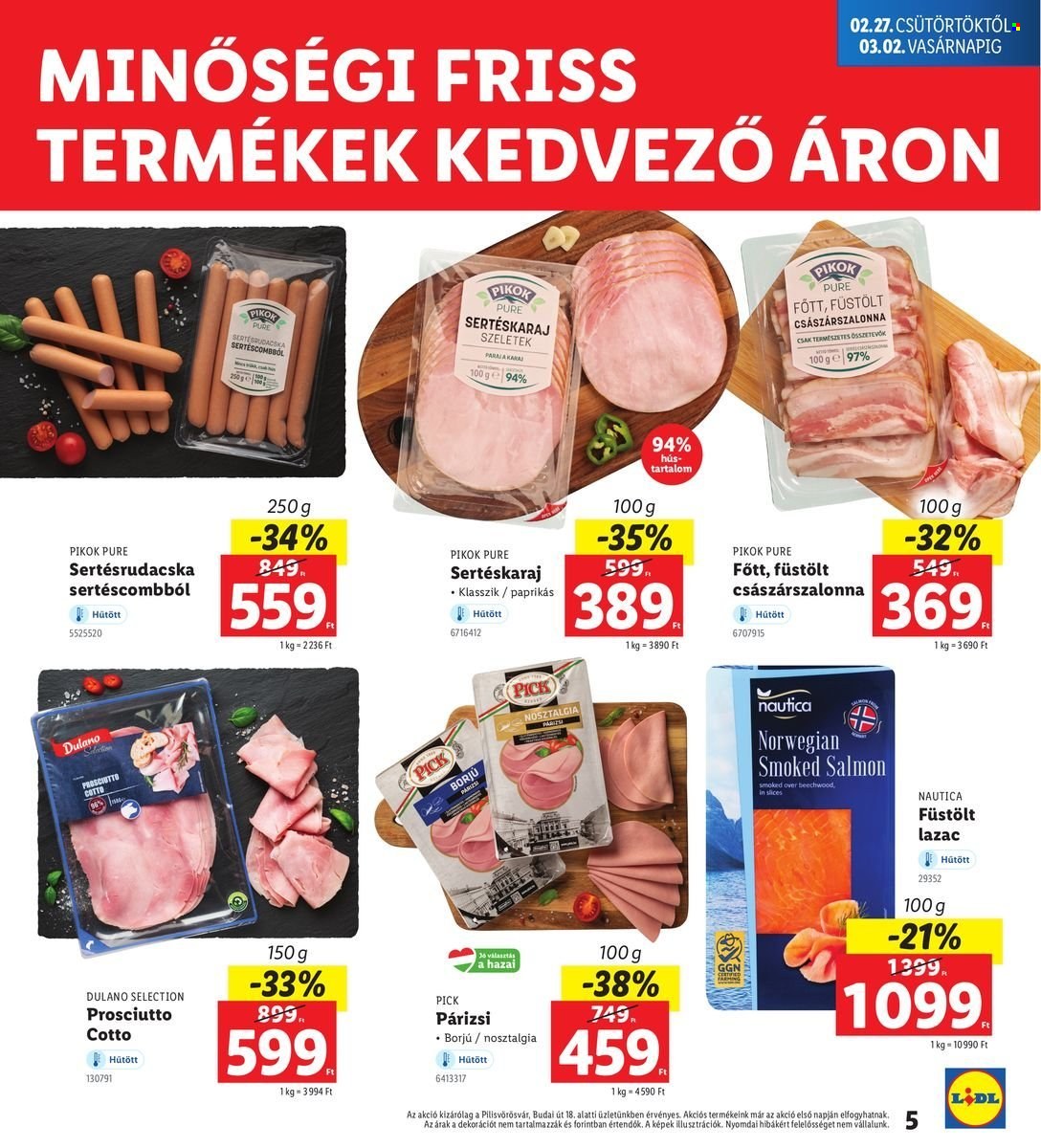 Lidl akciós újságok - 2025.02.27 - 2025.03.02. Oldal 5