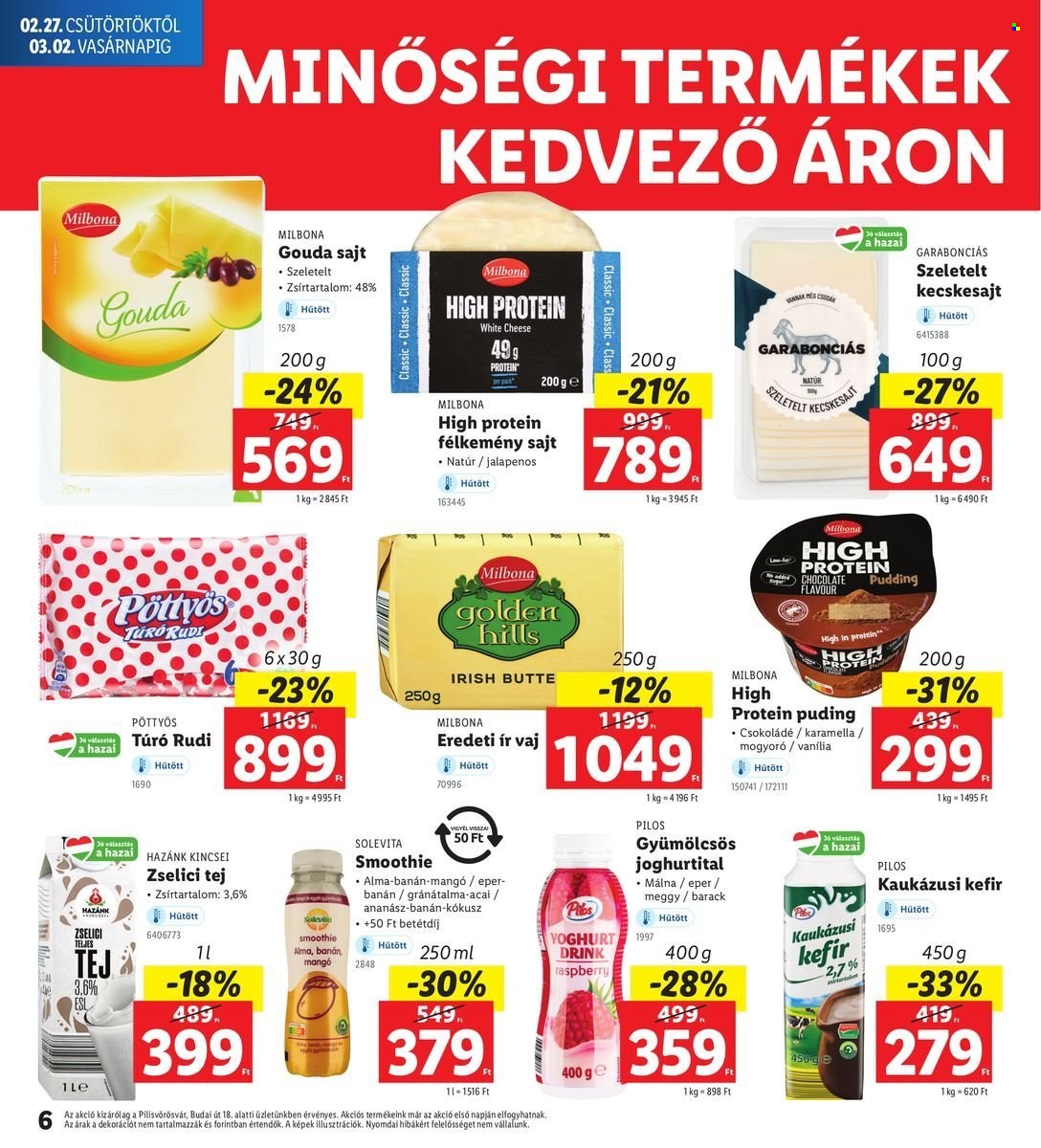 Lidl akciós újságok - 2025.02.27 - 2025.03.02. Oldal 6