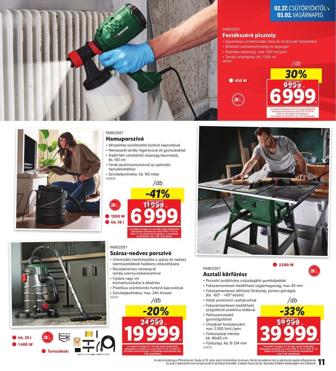 Lidl akciós újságok - 2025.02.27 - 2025.03.02. Oldal 11