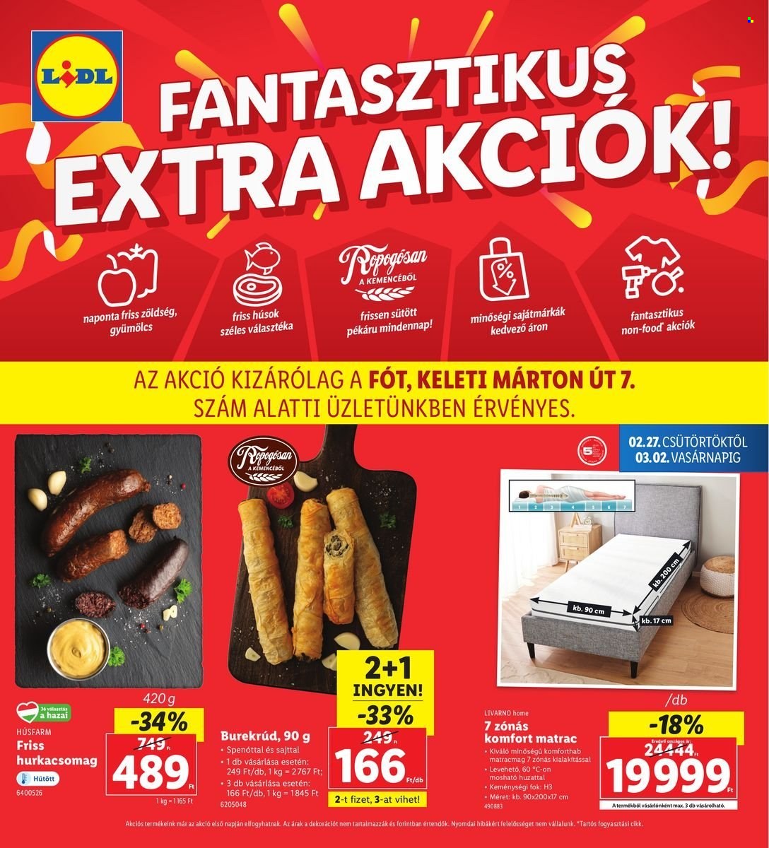 Lidl akciós újságok - 2025.02.27 - 2025.03.02. Oldal 1