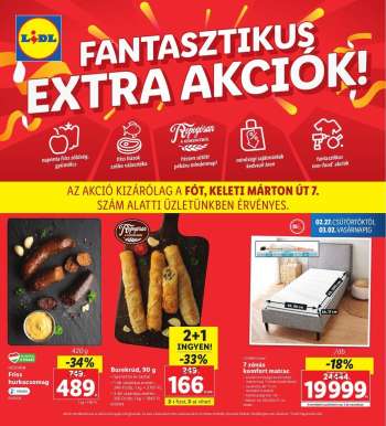 Újság Lidl - 2025.02.27 - 2025.03.02.