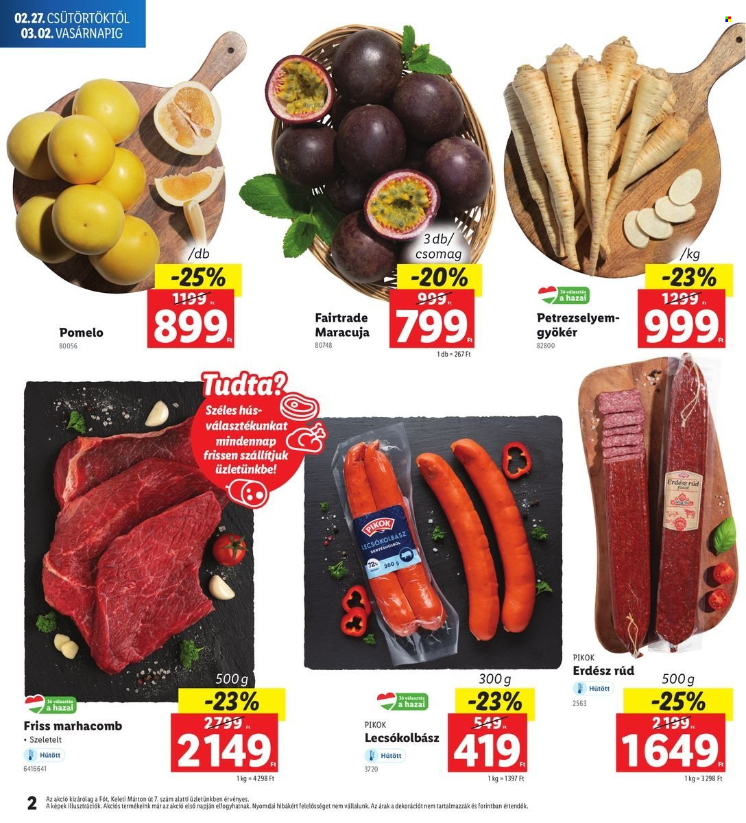 Lidl akciós újságok - 2025.02.27 - 2025.03.02. Oldal 2