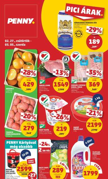 Újság Penny Market - 2025.02.27 - 2025.03.05.
