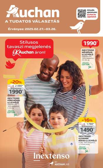 Újság Auchan - 2025.02.27 - 2025.03.26.