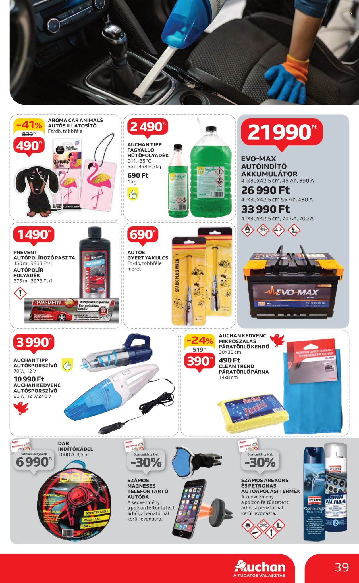 Auchan akciós újságok - 2025.02.27 - 2025.03.05. Oldal 39