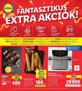 Újság Lidl - 2025.02.27 - 2025.03.02.