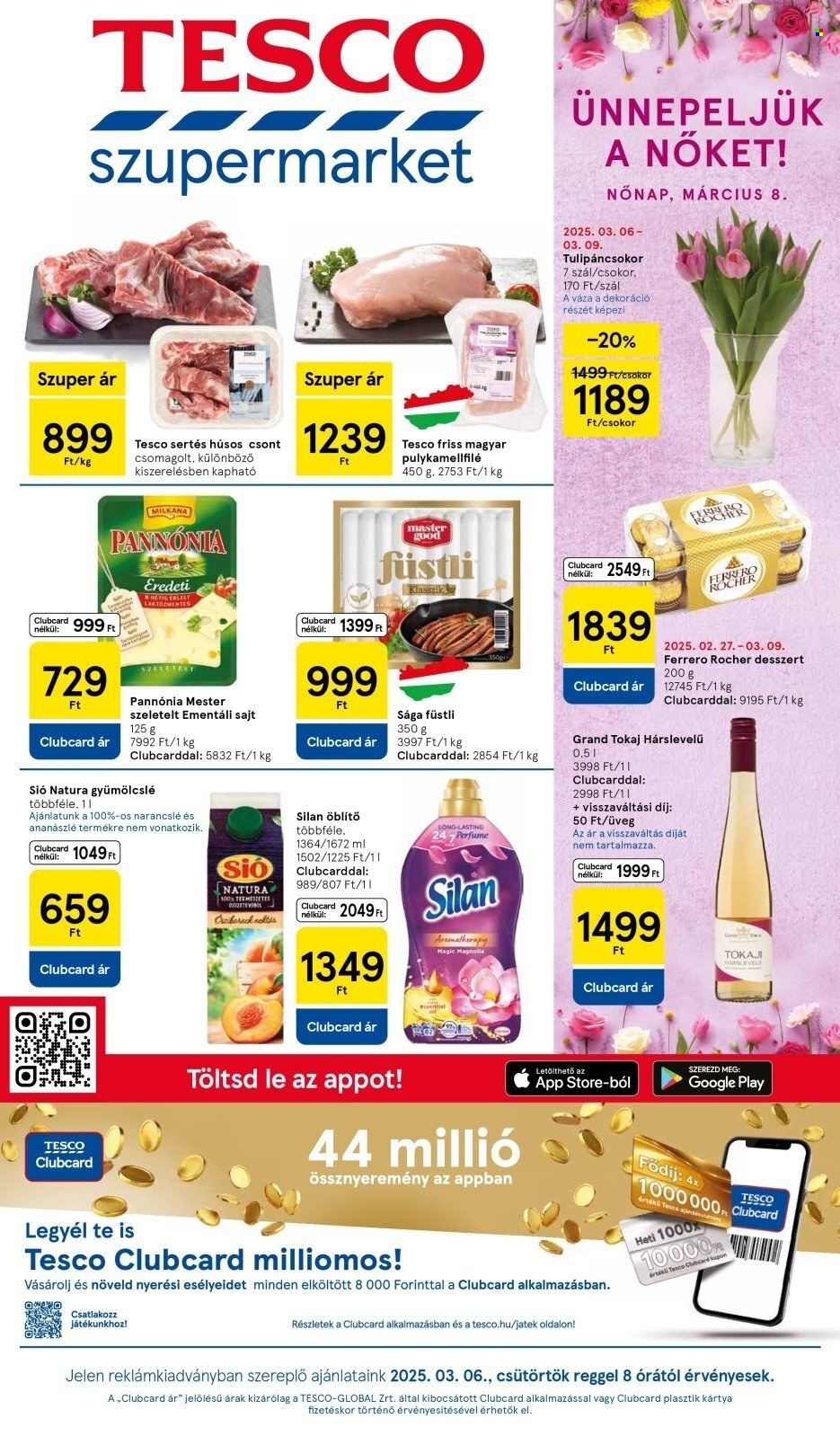 TESCO akciós újságok - 2025.03.06 - 2025.03.12. Oldal 1