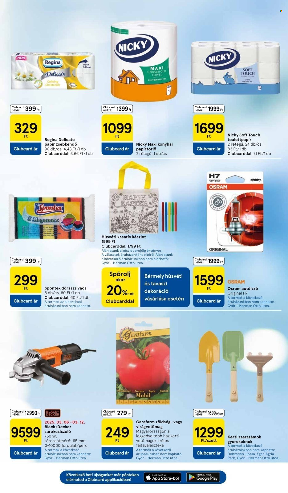 TESCO akciós újságok - 2025.03.06 - 2025.03.12. Oldal 7