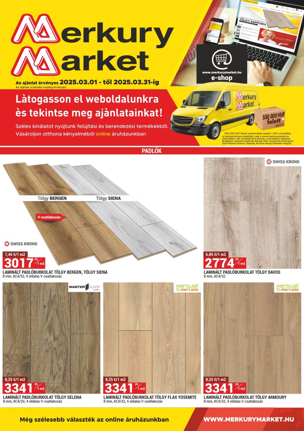 Merkury Market akciós újságok - 2025.03.01 - 2025.03.31. Oldal 1