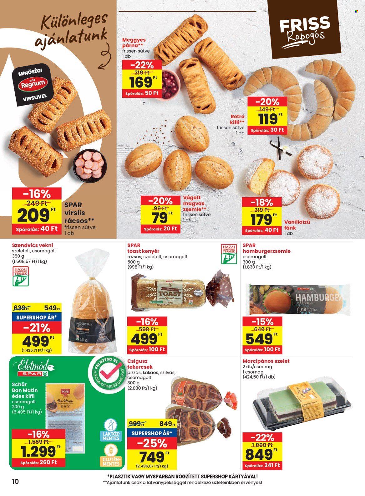 SPAR akciós újságok - 2025.03.06 - 2025.03.12. Oldal 10