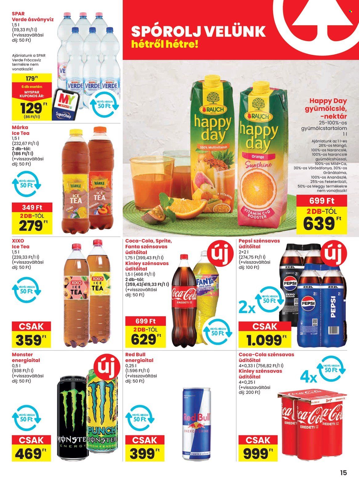 SPAR akciós újságok - 2025.03.06 - 2025.03.12. Oldal 15