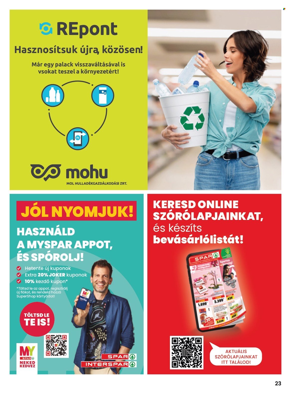 SPAR akciós újságok - 2025.03.06 - 2025.03.12. Oldal 23