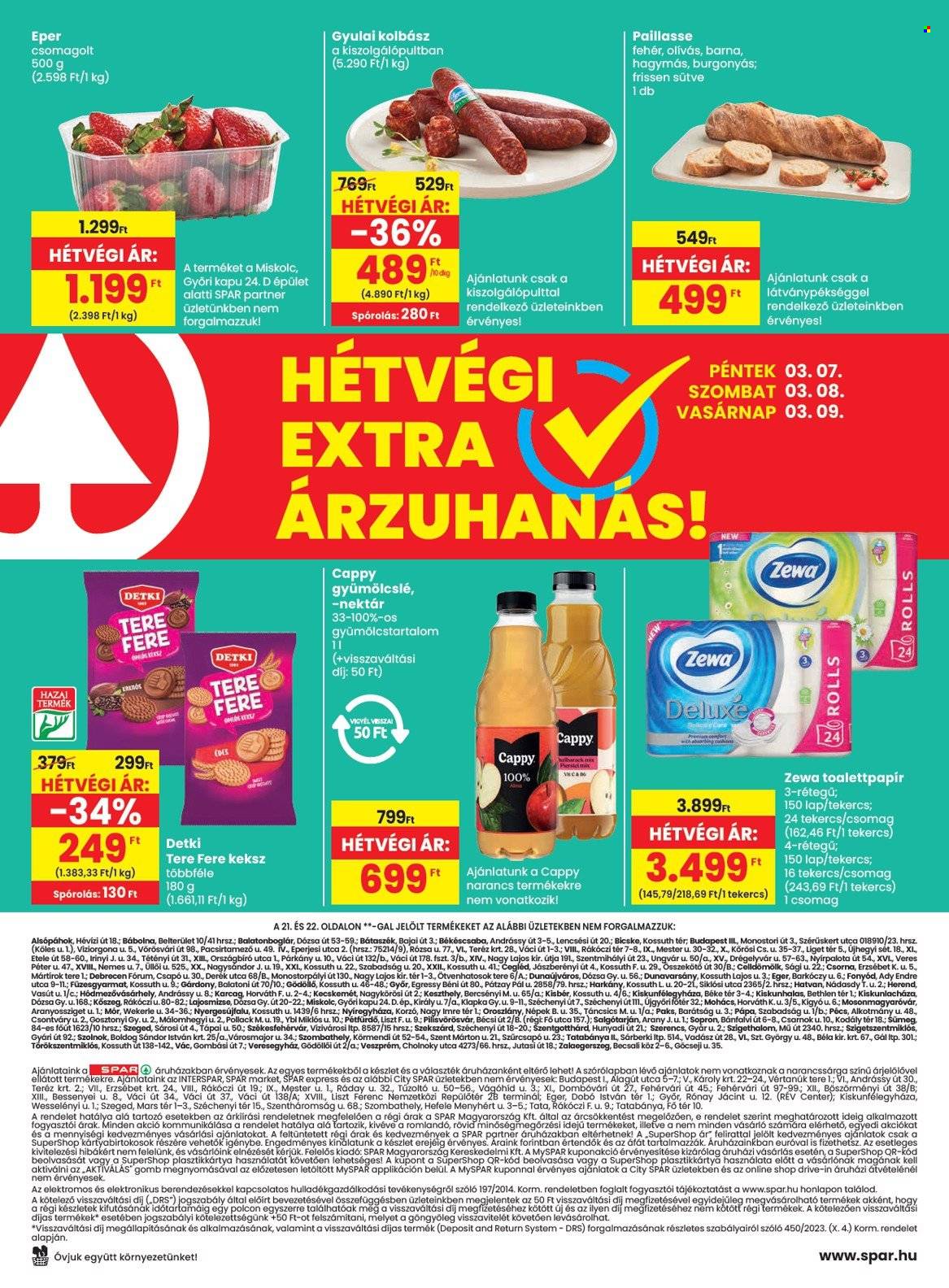 SPAR akciós újságok - 2025.03.06 - 2025.03.12. Oldal 24