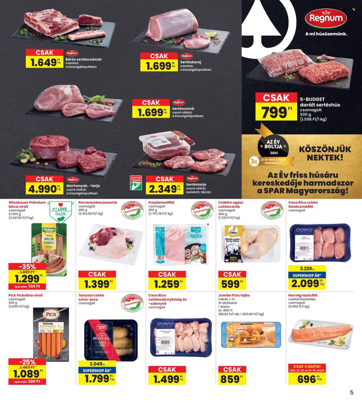 INTERSPAR akciós újságok - 2025.03.06 - 2025.03.12. Oldal 5