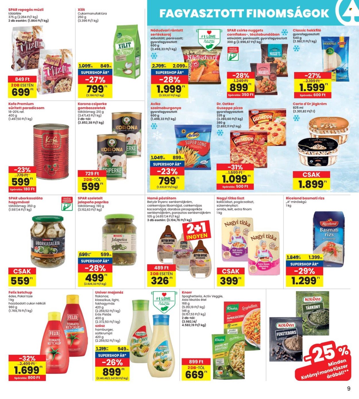 INTERSPAR akciós újságok - 2025.03.06 - 2025.03.12. Oldal 9