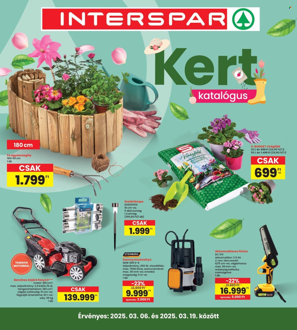 INTERSPAR akciós újságok - 2025.03.06 - 2025.03.12. Oldal 1