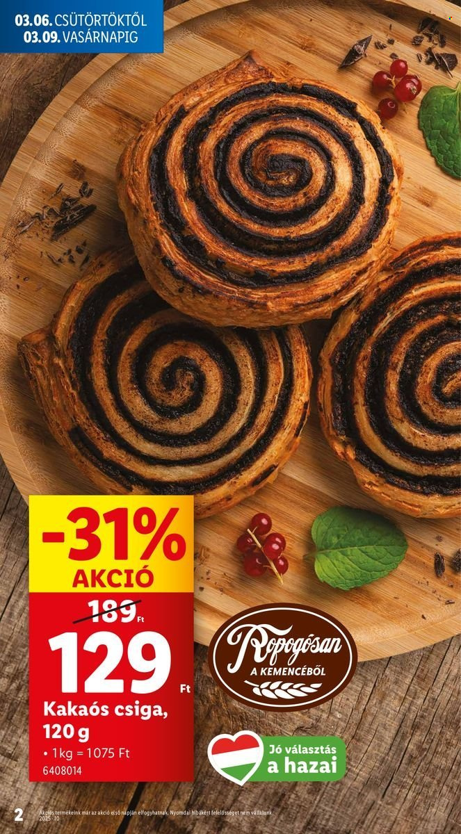 Lidl akciós újságok - 2025.03.06 - 2025.03.12. Oldal 2
